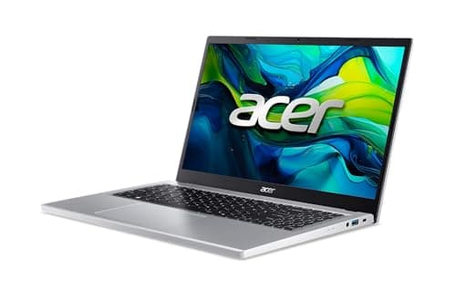 Acer Aspire Go 15 AI Ready Laptop | 15.6" Full HD (1920 x 1080) IPS Display | Intel Core 3 Processor N355 | Intel Graphics | 8GB DDR5 | 128GB UFS | Wi-Fi 6 | Windows 11 Home in S Mode | AG15-32P-39R2