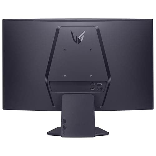 LG 27GS60QC-B Ultragear Curved Gaming Monitor 27-Inch QHD (2560x1440) 180Hz 1ms 1000R AMD FreeSync HDR10 HDMIx2 DisplayPort Borderless Design Black Stabilizer DAS Crosshair FPS Counter - Black