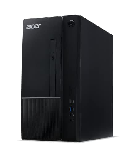 Acer Aspire TC-1750-UR12 Desktop | 12th Gen Intel Core i5-12400 6-Core Processor | 16GB 3200MHz DDR4 | 512GB NVMe M.2 SSD | 8X DVD | Intel Wireless Wi-Fi 6E AX211 | Bluetooth 5.2 | Windows 11 Home