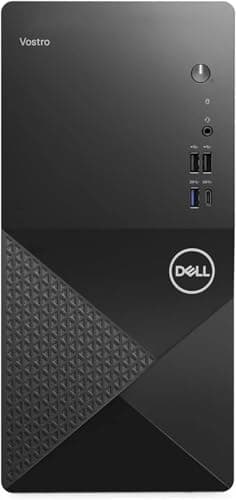 Dell Vostro 3030 Tower Desktop Computer, Intel Core i9-12900K, 64GB RAM, 4TB NVMe SSD, Intel UHD 770 Graphics, Wi-Fi, Bluetooth, Windows 11 Pro - AI Copilot, Black