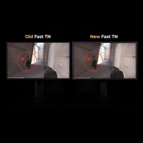 BenQ Zowie XL2566X+ | 24.1 | Fast TN 400Hz Gaming Monitor for Esports | Motion Clarity DyAc2 | 1080p | XL Setting to Share | Shielding Hood | New Industrial Grade Ball Bearing Height Adjustment