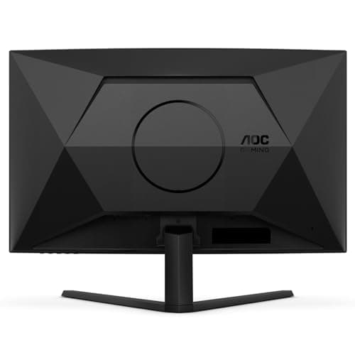 AOC CQ32G4VE 32" Curved Frameless Gaming Monitor 2K QHD, 1500R Curved VA, 180Hz, 0.5ms Response Time, 2X Display Port, 2X HDMI, Gaming Console Compatible, 3-Year Zero Dead Pixel Guarantee