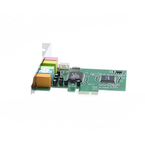 axGear PCI Express PCI-E 5.1 Ch 6 Channel PCIE Audio Digital Sound Card Adapter New