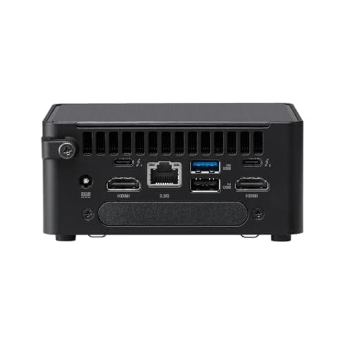 ASUS NUC 14 Pro Tall Full System Mini PC with Intel 14th Gen Core Ultra 7 155H, 32GB DDR5 RAM, 1TB PCIe G4x4 NVMe SSD, Thunderbolt 4,Win 11 Pro, Toolless Chassis Access, VESA Mount Included