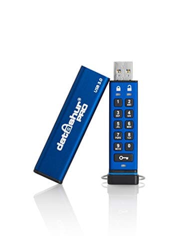 iStorage datAshur PRO 8 GB | Encrypted USB Memory Stick | FIPS 140-2 Level 3 Certified | Password protected | Dust/Water Resistant