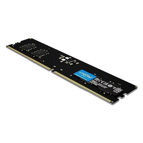 Crucial 16GB DDR5 RAM Kit (2x8GB), 5600MHz Desktop Memory, UDIMM 288-Pins, Compatible with Intel Core and AMD Ryzen 7000 - CT2K8G56C46U5