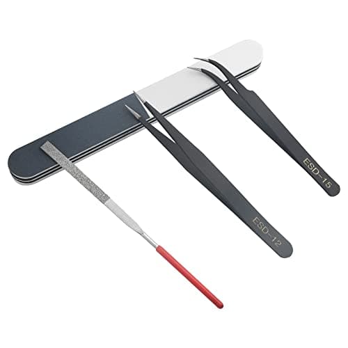 Professional 8 PCS Model Tools Kit Modeler Basic Tools Craft Set Hobby Building Tools Kit for Gundam Car Model Building Repairing and Fixing(A)