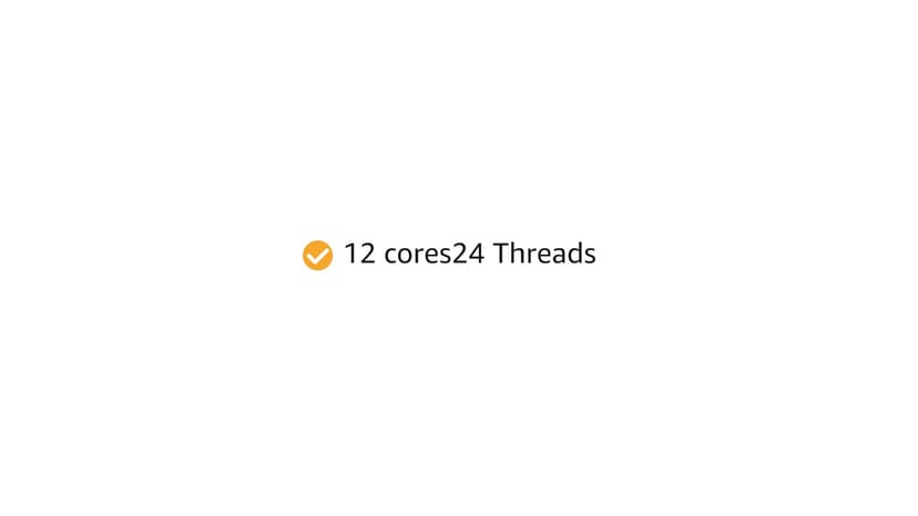 AMD Ryzen 9 7900X 12-Core, 24-Thread Unlocked Desktop Processor