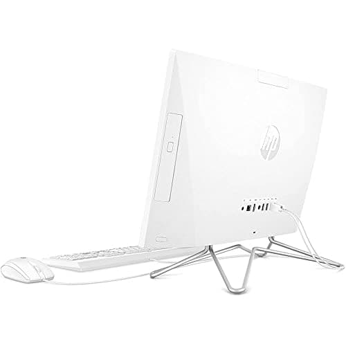 HP 24" All-in-One Desktop, AMD Athlon Silver 3050U Processor, AMD Radeon Graphics, 8 GB RAM, 256 GB SSD, Windows 11 Home (24-dd0210, Snow white)