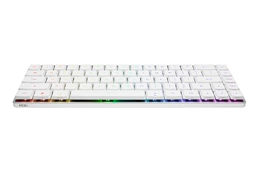 ASUS ROG Falchion RX Low Profile 65% Wireless Gaming Keyboard with ROG RX Red Low-Profile switches, tri-Mode Connection with ROG SpeedNova, Silicone dampening Foam, Touch Panel, and MacOS Support.
