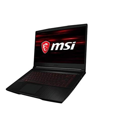 msi Computer GF63, NVIDIA GeForce GTX 1650 Graphics, 15.6" 8GB 256GB Intel Core i5-10300H X4 2.5GHz Win10, Black