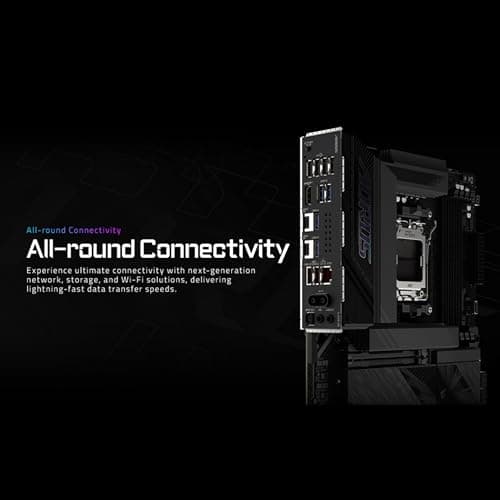 GIGABYTE X870E AORUS Elite WIFI7 AMD AM5 LGA 1718 Motherboard, ATX, DDR5, 4X M.2, PCIe 5.0, USB4, WIFI7, 2.5GbE LAN, EZ-Latch, 5-Year Warranty