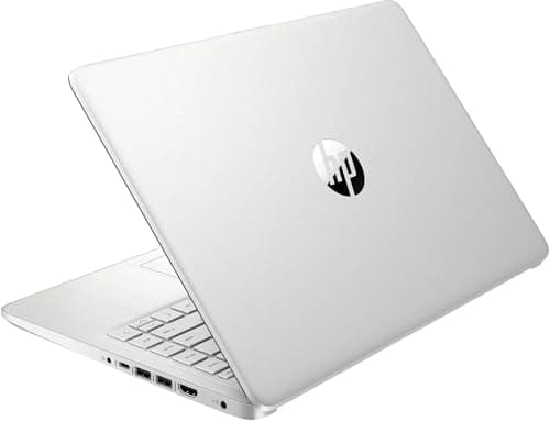 HP 14" LED Business Laptop Computer, 16GB RAM 320GB Storage (64GB eMMC+256GB SD Card), Intel Quad-Core N4120, Windows 11 S Laptop with 1-Year Microsoft Office 365, PLUSERA Earphones, Silver