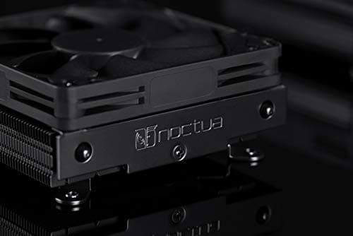 Noctua NH-L9i-17xx chromax.Black, Premium Low-Profile CPU Cooler for Intel LGA1700 and LGA1851 (Black)