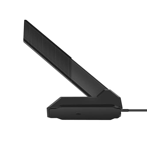 External WiFi 6 6E Tri-Band Antenna 6GHz 5.8GHz 2.4GHz Magnetic Base Replacement Antenna for PC Desktop Computer Asus Rog Strix Gigabyte Aorus Gaming WiFi Motherboard Card, Slinkdsco