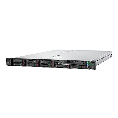 HPE ProLiant DL360 Gen10 1U Rack Server Bundle with Dual Xeon 6130 2.10 GHz, 256GB DDR4 Memory, 7.68TB Enterprise SSD Storage, RAID, Dual Power, iLO, Rail Kit