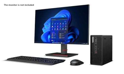 Lenovo ThinkStation P3 SFF Workstation Desktop (Intel 20-Core i7-14700, 128GB RAM, 4TB SSD, NVIDIA T400 4GB) for Engineers, Analysts, Creative Professionals, Wi-Fi, Thunderbolt 4, Ethernet, Win 11 Pro