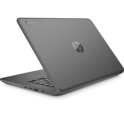 HP Chromebook 14A G5 Laptop 14" HD 1366 x 768 AMD A4-9120C Processor AMD Radeon R4 Graphics 4GB DDR4 RAM 32GB eMMC 1.6 GHz Chrome OS Wi-Fi Bluetooth Natural Silver (Renewed)