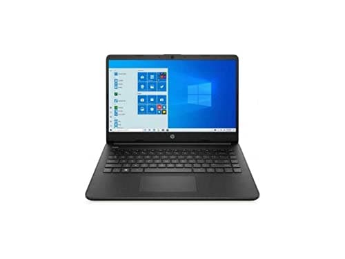 HP 14 Laptop, Intel Celeron N4020, 4 GB RAM, 64 GB Storage, 14-inch Micro-Edge HD Display, Windows 11 Home, Thin & Portable, 4K Graphics, One Year of Microsoft 365 (14-dq0020nr, Jet Black)