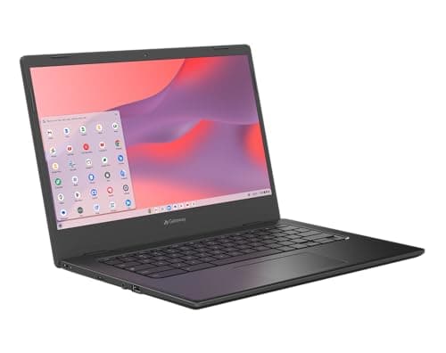 acer Gateway Chromebook 314 CBO314-1H-C476 Laptop | Intel Celeron N4500 | 14" Full HD (1920 x 1080) Display | 4GB LPDDR4X | 64GB eMMC | Wi-Fi 5 802.11ac | Chrome OS | Star Black