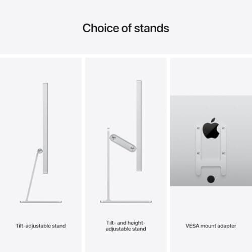 Apple Studio Display - Standard Glass - Tilt-Adjustable Stand ​​​​​​​