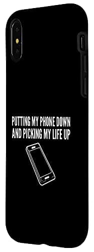 iPhone X/XS Picking My Life Blogger or Artist Case