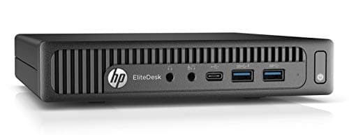 HP 600 G2 Micro Computer Mini Tower PC (Intel Quad Core i7-6700T, 32GB DDR4 Ram,512GB Solid State SSD, WiFi, VGA, USB 3.0) Win 10 Pro (Renewed)