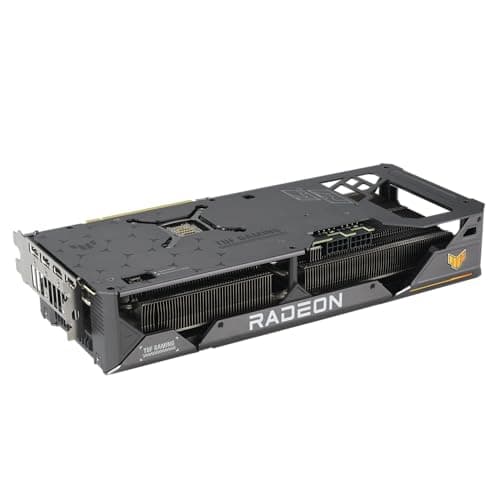 ASUS TUF Gaming Radeon™ RX 7600 XT OC Edition 16GB GDDR6 Graphics Card (AMD RDNA™ 3, PCIe 4.0, HDMI 2.1, DisplayPort 2.1, Axial-tech Fan Design, Auto-Extreme Technology, GPU Tweak III, and More)