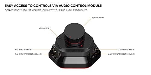 Creative Sound Blaster AE-7 Hi-Res Internal PCIe Sound Card, Quad-Core Processor, 127dB DNR ESS SABRE-class 9018 DAC, Xamp Discrete Custom Bi-amp, Discrete 5.1/Virtual 7.1, Dolby, DTS Encoding (Black)
