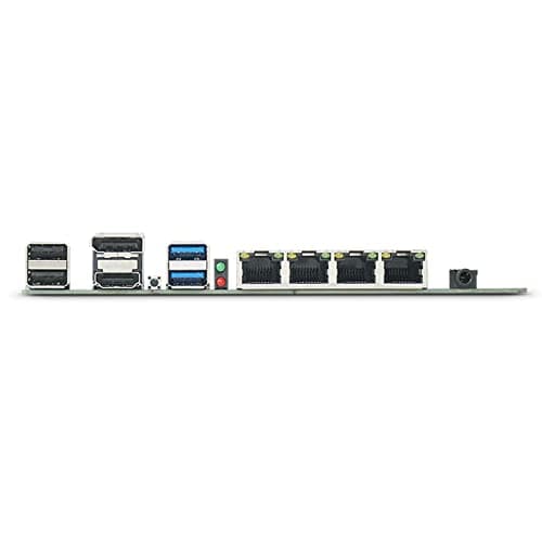 NAS Motherboard N5105,4 Port i226/ i225 2.5GbE LAN,M.2 NVMe, 6*SATA3.0,2*DDR4, 1*PCIe4.0, Mini ITX Soft Router VPN Openwrt Barebone Micro Appliance DIY