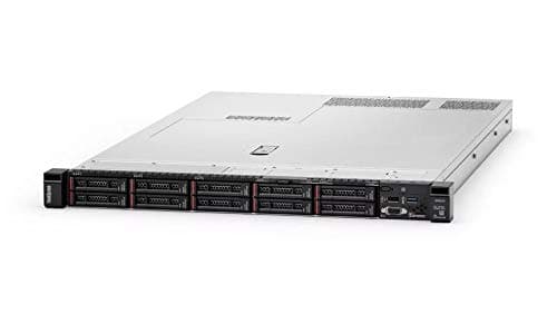 Lenovo ThinkSystem SR630 Rack Server Bundle with Rail Kit and Windows Server 2019, 2 x Intel Xeon Silver 4110 8-Core 2.10GHz, 128GB DDR4, 8TB SSD, RAID