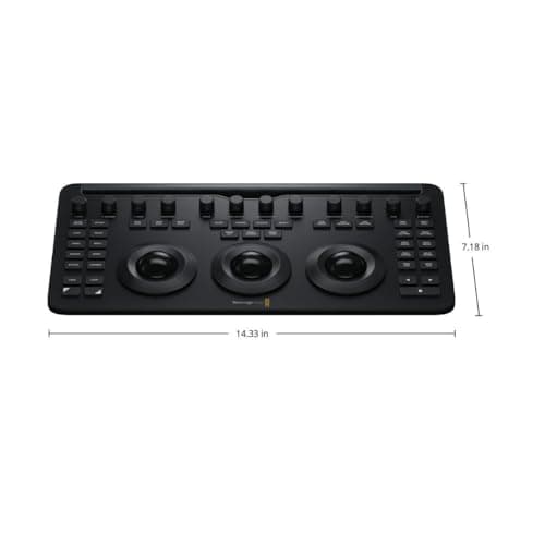 Blackmagic Design Davinci Resolve Micro Color Panel (EN) Bundle with 3-Port USB-C Hub (2 Items)