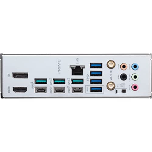 ASUS Prime X670E-PRO WiFi AMD X670 AM5 Ryzen™ Desktop 9000 8000 & 7000 ATX Motherboard with PCIe® 5.0, Four M.2 Slots, DDR5 Slots, USB 3.2 Gen 2x2 Type-C®, USB4® Support, WiFi 6E, and 2.5G Ethernet