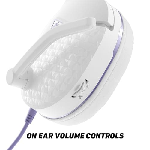 Turtle Beach Recon Spark Gaming Headset - Xbox Series X, Xbox Series S, Xbox One, PS5, PS4, PlayStation, PC, Mobile with 3.5mm - Flip-Up Mic, 40mm Speakers, PC Splitter, White