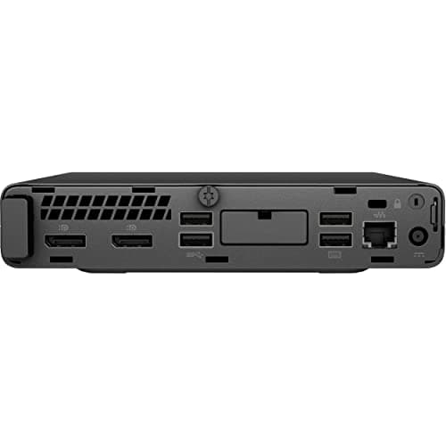 HP EliteDesk 800 G4 Desktop Mini PC, Intel Six Core i5 8500T 2.1Ghz, 32GB DDR4 RAM, 512GB NVMe M.2 SSD, WiFi, USB Type C, Windows 11 Pro (Renewed)