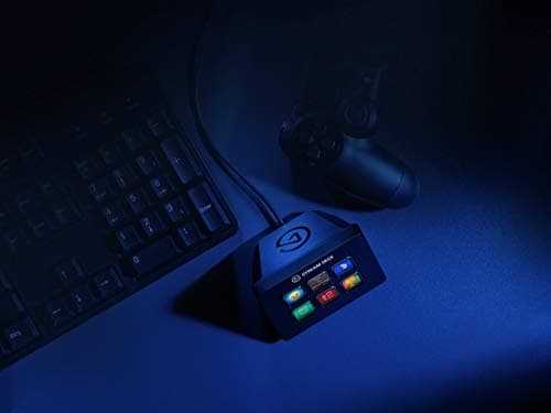 Elgato Stream Deck Mini - Live Content Creation Controller with 6 Customizable LCD Keys, for Windows 10 and macOS 10.11 or Later (Renewed)