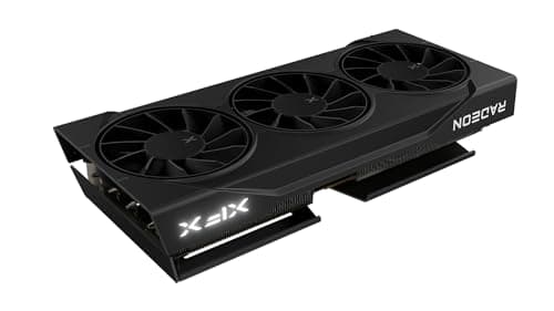 XFX Swift AMD Radeon RX 9060 XT OC Triple Fan Gaming Edition with 16GB GDDR6 HDMI 2xDP, AMD RDNA 4 RX 9060XT RX-96TS316BA