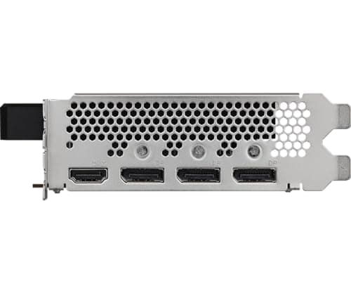 ASRock Intel ARC A380 Challenger ITX 6GB OC GDDR6 96-bit DisplayPort HDMI 0dB Silent Cooling 2250 MHz 7680 x 4320 PCI Express4.0 Graphics Card 500W
