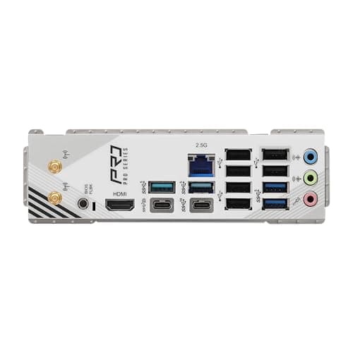 ASRock AMD B850 Pro RS WiFi 6E Socket AM5 Ryzen 9000/8000/7000 Series DDR5 up to 8000+ (OC) MHz 256GB ATX Motherboard M.2 SATA3 6.0 Gb/s PCIe 5.0 BIOS Flashback 2.5G LAN
