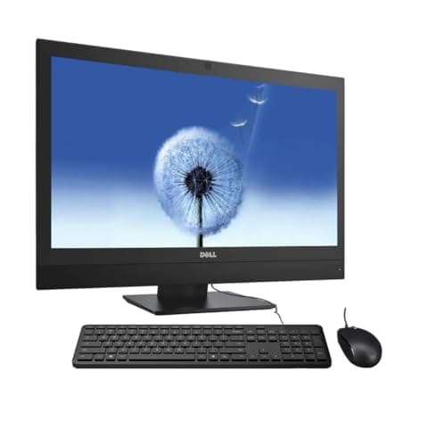 Dell Optiplex 3050 All-in-One Desktop Computer - 3050 AIO Desktop PC - Intel Core i5-7500 - 16GB RAM - 256GB SSD - Windows 11 Pro (renewed)