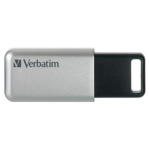 Verbatim 16GB Store'n' Go Secure Pro USB 3.0 Flash Drive with AES 256 Hardware Encryption - Silver