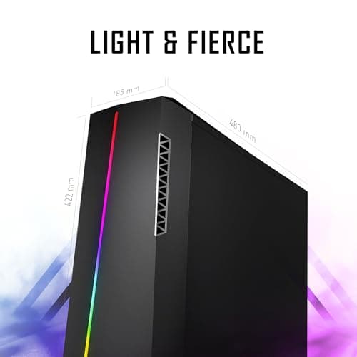 MSI Aegis SE Gaming Desktop: Intel Core i5-13400F, Geforce RTX 3050, 16GB DDR5, 500GB M.2 NVMe SSD, ARGB Fan Air Cooling, Type C, VR-Ready, Window 11 Home : 13TA-1233US