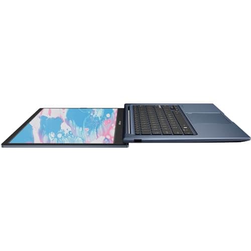 ASUS Vivobook Laptop, 14" FHD Display, i3-1215U, 24GB RAM, 1TB SSD, Wi-Fi 6, HDMI, Webcam, Touchpad, Windows 11 Home, Blue