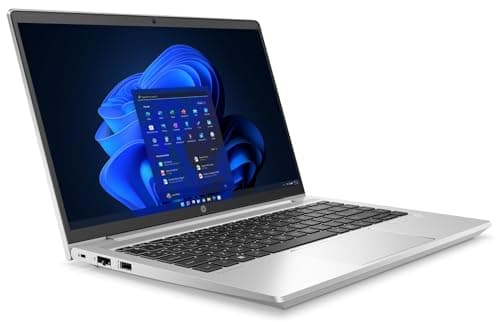 HP Latest ProBook 445 G9 Business Laptop (14" FHD Touchscreen, 16GB RAM, 512GB SSD, AMD Ryzen 7 5825U (> Intel i7-1165G7)) FP, IR Webcam, Ethernet, Wolf Pro Security, Win 11 Pro w/Copilot, Silver