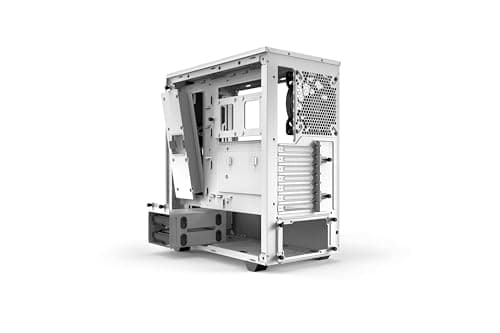 be quiet! Pure Base 500 ATX Midi Tower PC Case | Two Pre-Installed Silent Wings 2 Fans| White | BG035