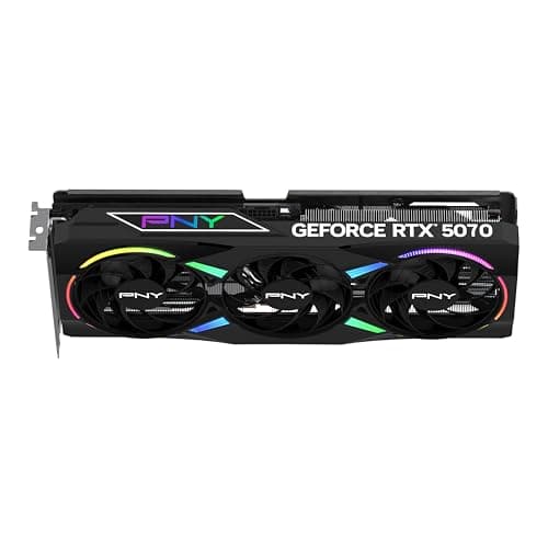 PNY GeForce RTX™ 5070 ARGB Overclocked Triple Fan