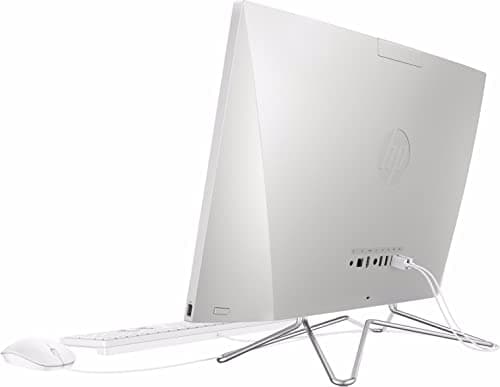 HP AIO-24-DF1000 Business Desktop 2024 23.8" FHD 1920x1080 Intel Core i3-1115G4 2-Core Intel UHD Graphics, 24GB DDR4 1TB SSD White Wireless Keyboard and Mouse Wi-Fi Bluetooth 4.2 Windows 11 Pro