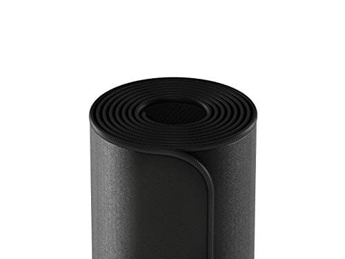 Glorious XL Heavy Gaming Mouse Mat/Pad - Stealth Edition - Extra 5mm Thick, Stitched Edges, Black Cloth Mousepad | 16"x18" (G-HXL-Stealth)