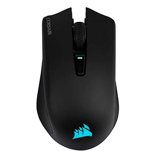 Corsair HARPOON WIRELESS RGB Gaming Mouse - 10,000 DPI - 6 Programmable Buttons - Lightweight - Bluetooth - USB - Black