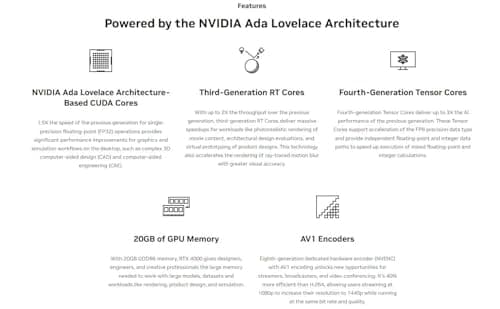 CPU Solutions VidCore Editing PC. HD 4K, 8K, 3D Modeling Computer Video Workstation i9-14900KF, 6.0GHz 24-Core, 2TB NVMe SSD, Win 11 Pro (CEV-8530 64GB RTX 4000ADA w/20GB)